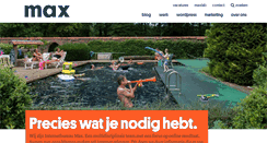 Desktop Screenshot of max.nl