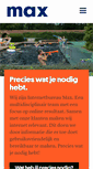 Mobile Screenshot of max.nl